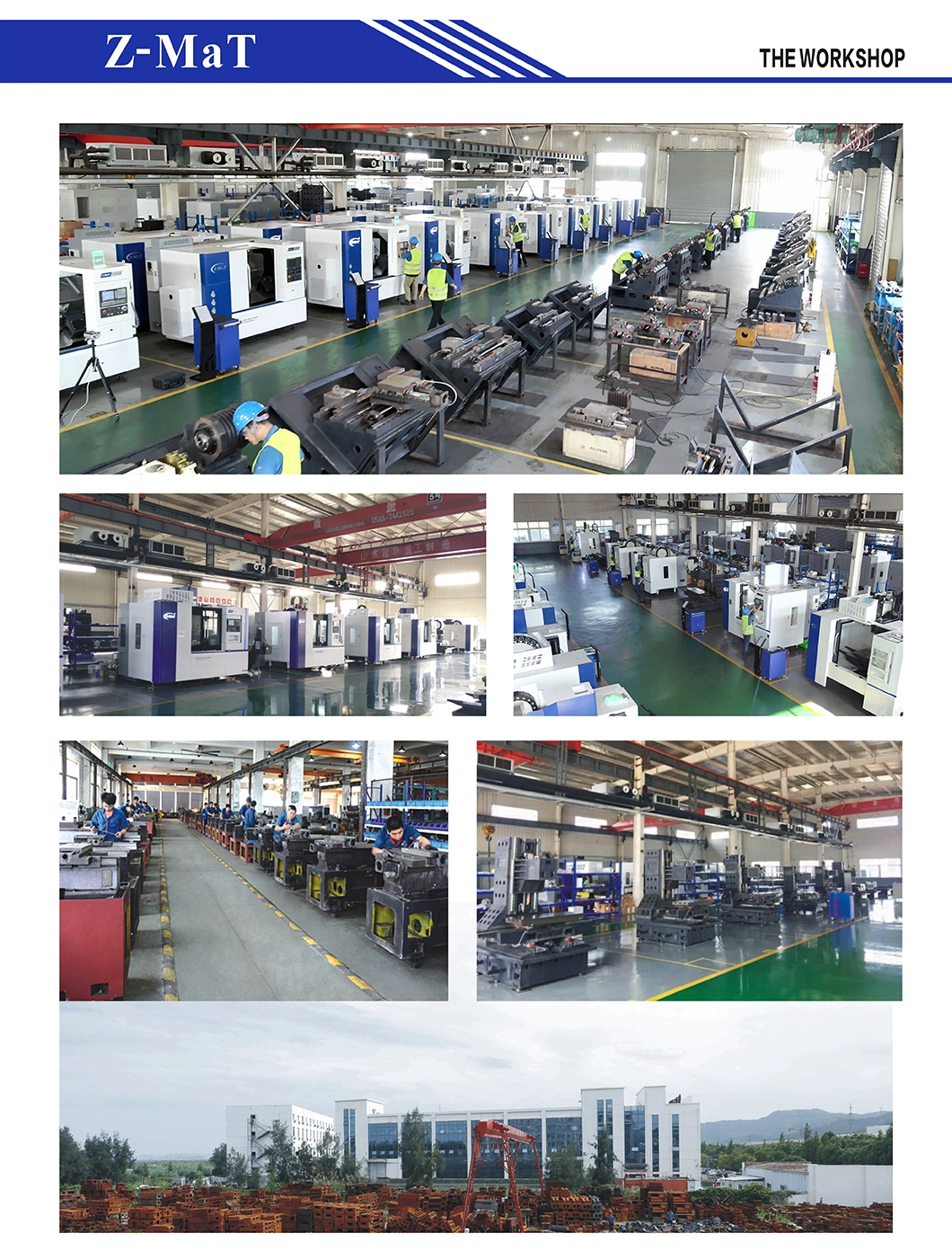 Heavy-Duty VMC Vertical Machining Center/CNC Milling Machine/ CNC Machine with Power V10
